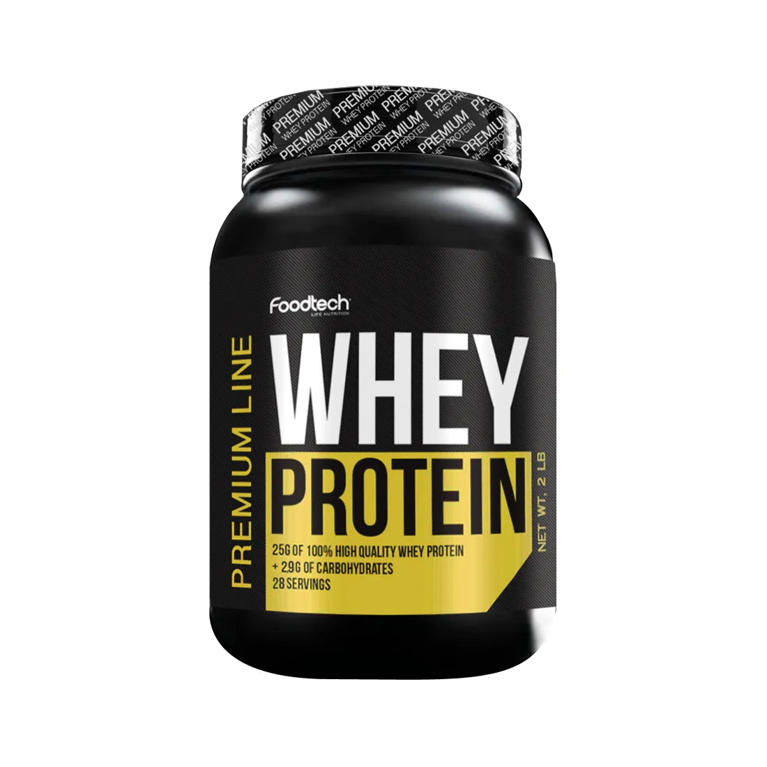 WHEY PROTEIN VAINILLA PREMIUM LINE 2LBS - FOODTECH