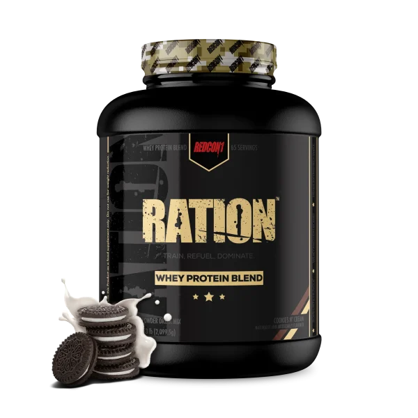 RATION - COOKIES AND CREAM - WHEY PROTEIN 5 LBS - REDCON1